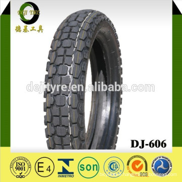 DEJI high quality motorcycle tyre T/T T/L 6PR/8PR tubeless tire tyre size